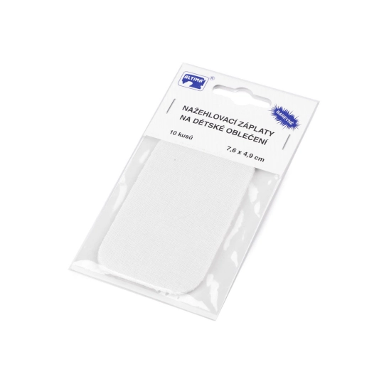 Nažehľovacie záplaty 7,6x4,9 cm - 1 sáčok | Mimib