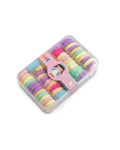 Gumičky do vlasov v boxe - 1 krab. | Mimib