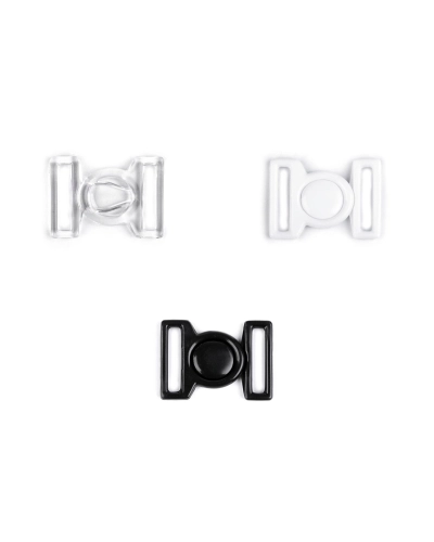 Plavkové zapínanie šírka 16 mm plastové - 5 pár