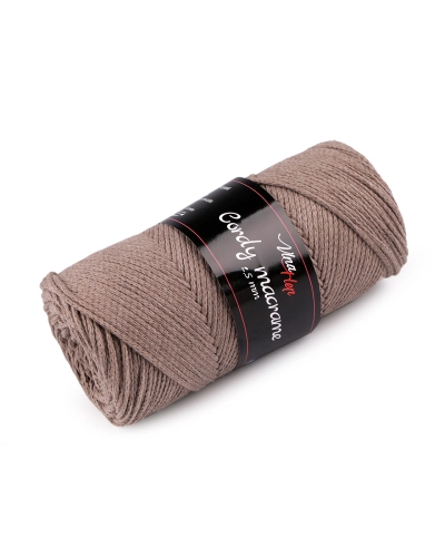 Pletacia priadza Cordy Macrame 250 g - 1 ks | Mimib