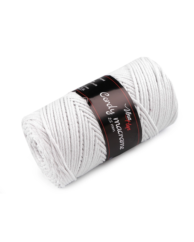 Pletacia priadza Cordy Macrame 250 g - 1 ks | Mimib