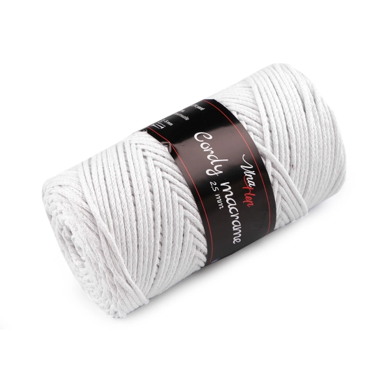 Pletacia priadza Cordy Macrame 250 g - 1 ks | Mimib