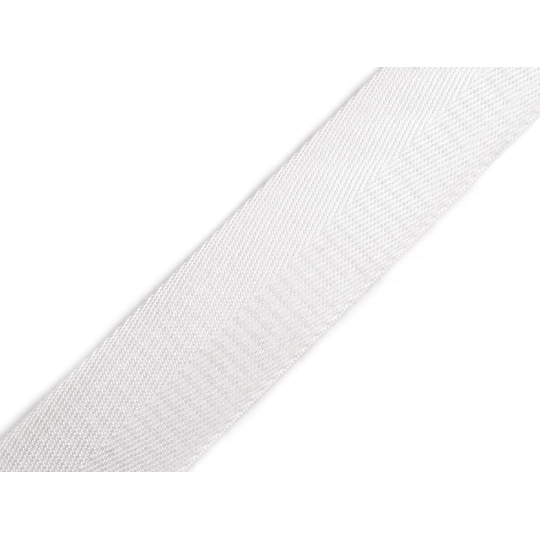 Sima kétoldalas heveder fényes 38 mm - 1 m | Mimib