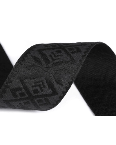 Pánt hímzéssel szélessége 48 mm - 1 m | Mimib