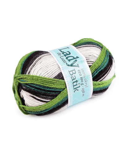 Köztőfonal Lady Batik de Luxe 100 g - 1 db. | Mimib