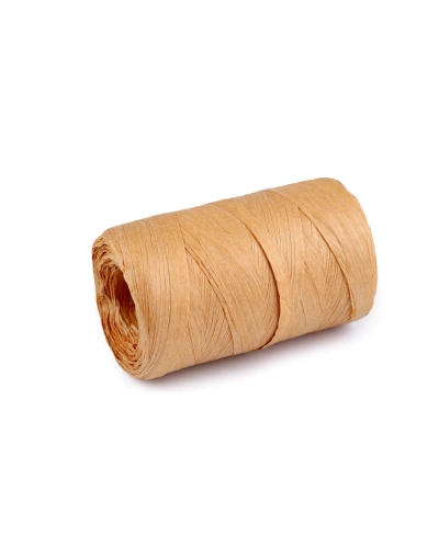 Raffia természetes, táskák kötéshez szélessége 5-8 mm - 1 db. | Mimib