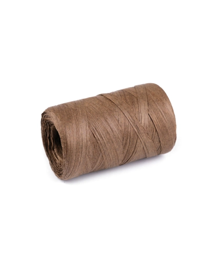 Raffia természetes, táskák kötéshez szélessége 5-8 mm - 1 db. | Mimib