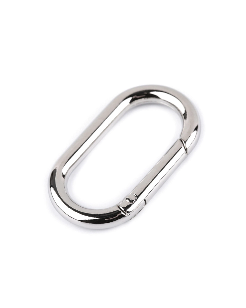 Karabiner ováis bújtató 34 mm - 1 db. | Mimib