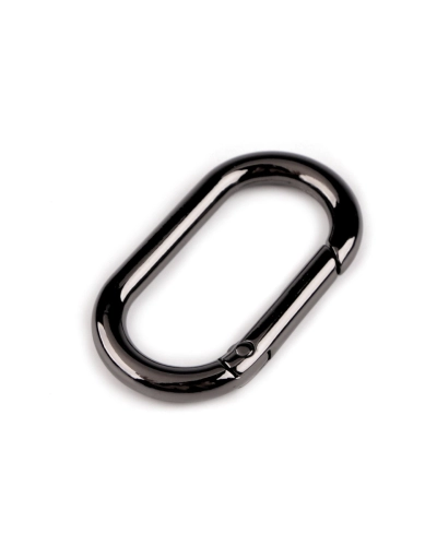Karabiner ováis bújtató 34 mm - 1 db. | Mimib