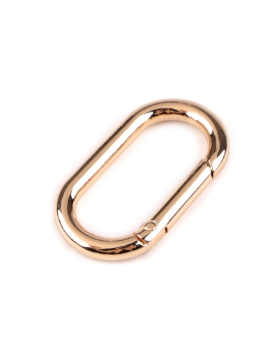 Karabiner ováis bújtató 34 mm - 1 db. | Mimib