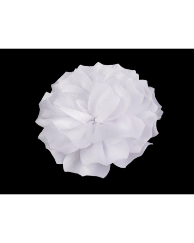 Bross / dísz hajba szatén virág Ø11 cm - 1 db. | Mimib
