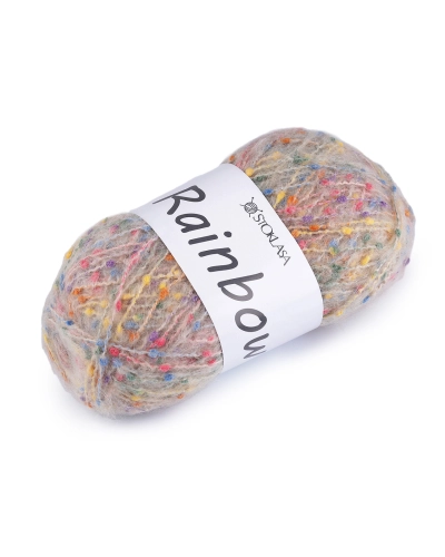 Kötőfonal mohér Rainbow 100 g - 1 db. | Mimib