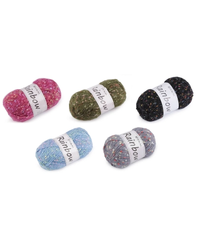 Kötőfonal mohér Rainbow 100 g - 1 db. | Mimib