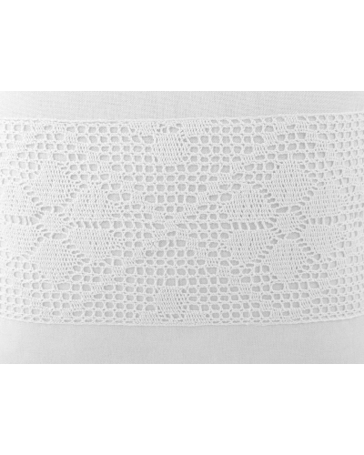 Párnahuzat pálcás csipkével 45x45 cm - 2 db. | Mimib