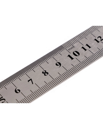 Fém vonalzó hossza 20 cm - 1 db. | Mimib