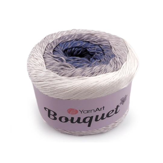 Bavlnená pletacia priadza Bouquet 250 g - 1 ks | Mimib