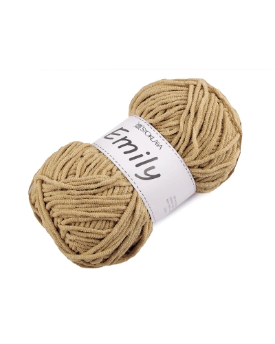Pletacia ženilková priadza Emily 100 g - 1 ks | Mimib