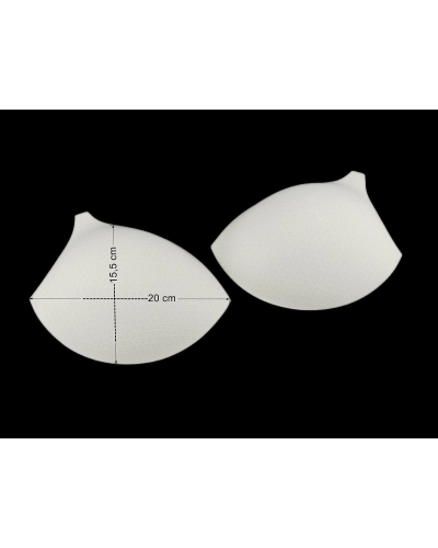 Fürdőruha melltartó kosár / korzett perforált soft 34 -es - 1 pr. | Mimib