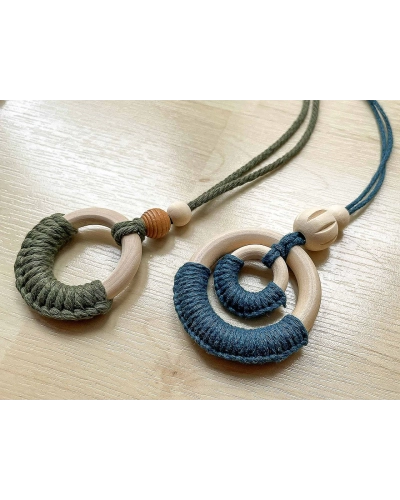 Pamut kötő fonal  macrame Naty Ø3 mm szálak szétfésülhető - 1 db. | Mimib