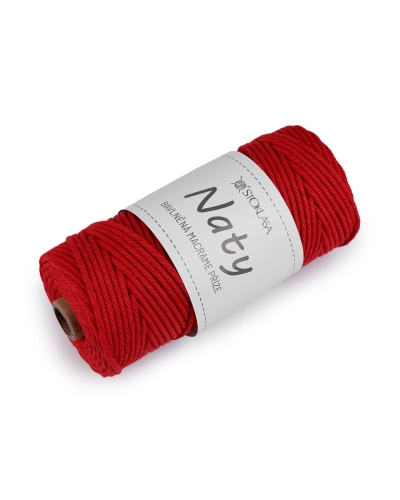 Pamut kötő fonal  macrame Naty Ø3 mm szálak szétfésülhető - 1 db. | Mimib