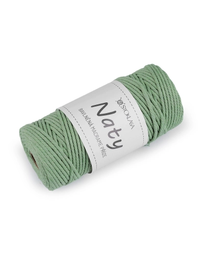 Pamut kötő fonal  macrame Naty Ø3 mm szálak szétfésülhető - 1 db. | Mimib