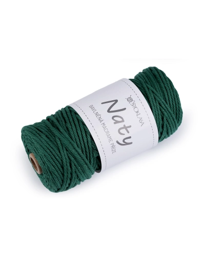 Pamut kötő fonal  macrame Naty Ø3 mm szálak szétfésülhető - 1 db. | Mimib