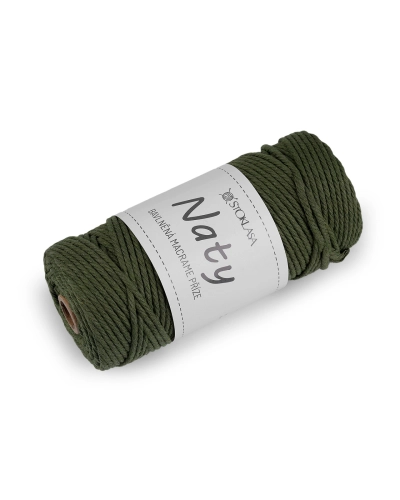 Pamut kötő fonal  macrame Naty Ø3 mm szálak szétfésülhető - 1 db. | Mimib