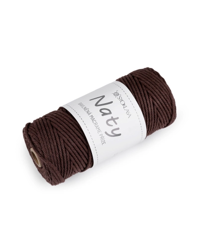 Pamut kötő fonal  macrame Naty Ø3 mm szálak szétfésülhető - 1 db. | Mimib