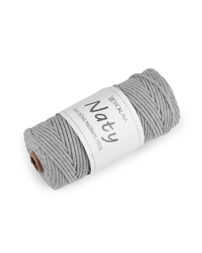 Pamut kötő fonal  macrame Naty Ø3 mm szálak szétfésülhető - 1 db. | Mimib