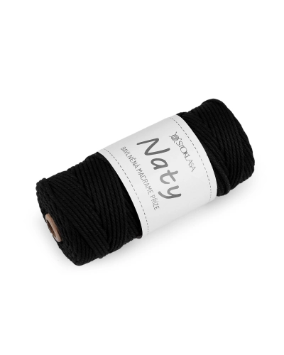 Pamut kötő fonal  macrame Naty Ø3 mm szálak szétfésülhető - 1 db. | Mimib