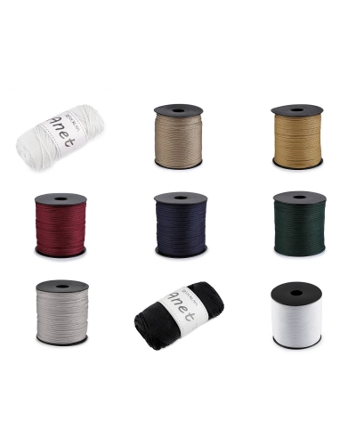 Anet makramé kötő- és horgoló macrame fonal Ø2 mm 90 g - 1 db. | Mimib