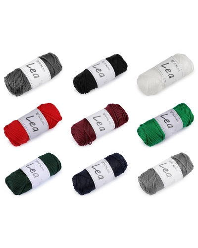 Kötő és horgoló macrame fonal Lea Ø3 mm 90 g - 1 db. | Mimib