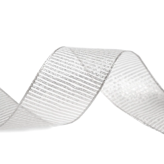 Lurex szalag drótos 40 mm - 25 m | Mimib