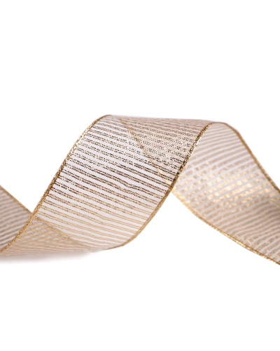 Lurex szalag drótos 40 mm - 25 m | Mimib