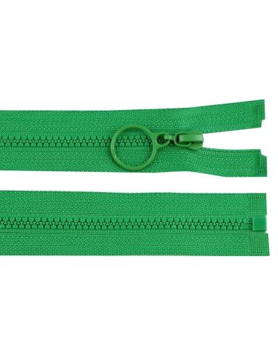 Cápa fogú cipzár vékony bontható No 3 mm cipzár 70 cm hossz. karikával - 1 db. | Mimib