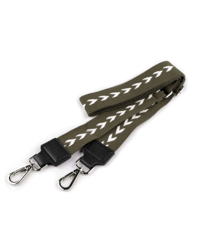 Textil állítható táskafül karabiner 3,8 cm széles - 1 db. | Mimib