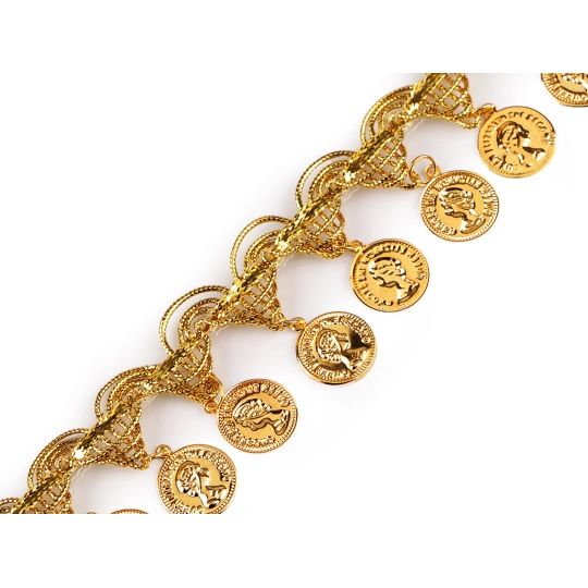 Shakira leónsky prámik s peniazmi šírka 38 mm - 13.5 m | Mimib