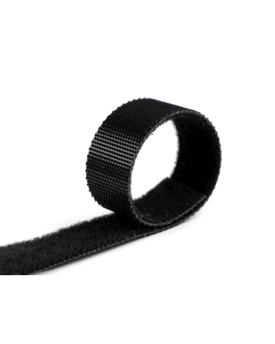 Nízkoprofilový suchý zips šírka 15 mm obojstranný, pre domácnosť a záhradu - 1 m | Mimib