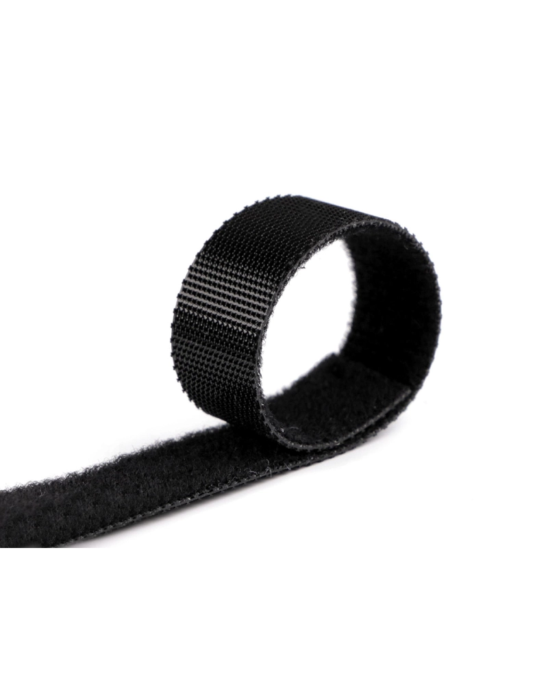 Nízkoprofilový suchý zips šírka 15 mm obojstranný, pre domácnosť a záhradu - 1 m | Mimib