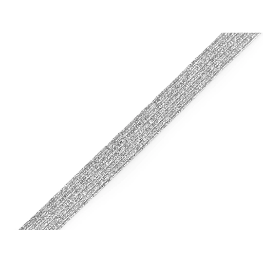 Ozdobná guma s lurexom šírka 9 mm - 15 m | Mimib