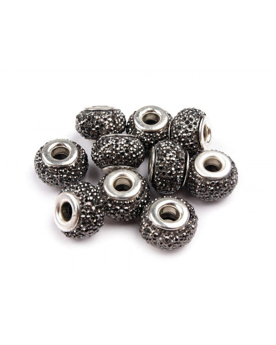 Pandora gyöngy nagy lyukú  9x14 mm | Mimib