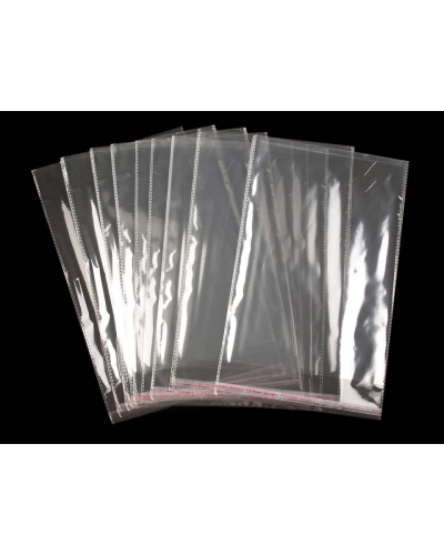 PP ragasztócsíkos celofán tasak jellegű BOPP tasak 20x29 cm - 100 db. | Mimib