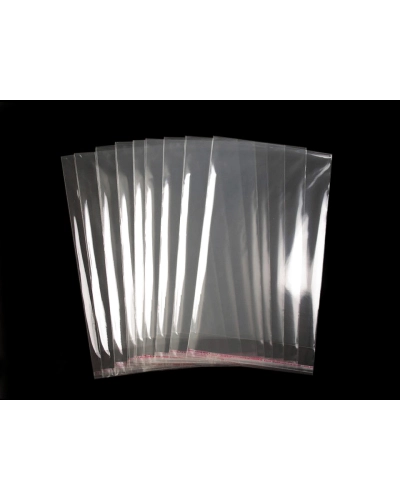 PP ragasztócsíkos celofán tasak jellegű BOPP tasak 17x28 cm - 100 db. | Mimib