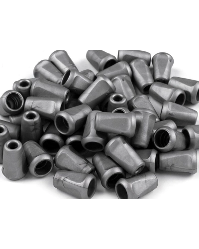 Műanyag zsinórvég 12x17 mm szögletes - 50 db. | Mimib