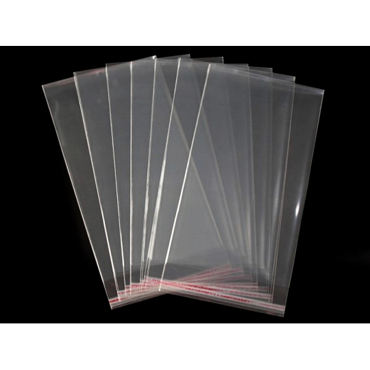 PP ragasztócsíkos celofán tasak jellegű BOPP tasak 20x50 cm - 100 db. | Mimib