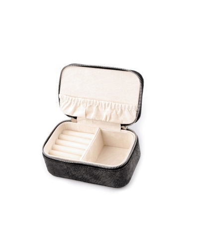 Kis ékszerdoboz cipzárral 8x13x6 cm - 1 db. | Mimib