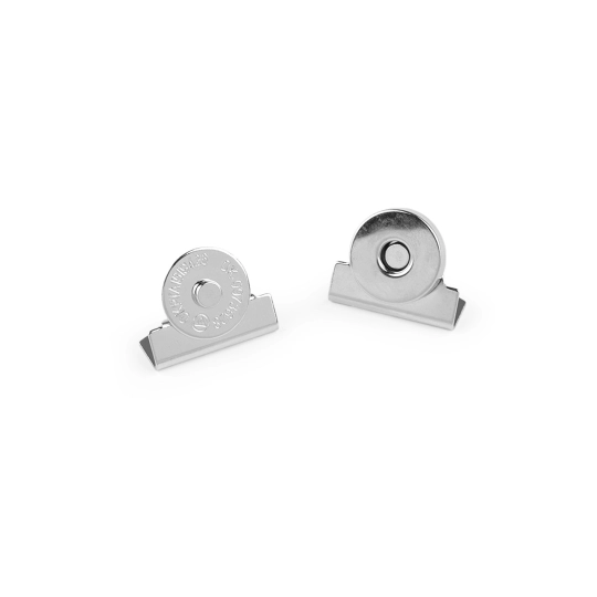 Mágneses kapocs Ø15 mm táska pénztárca kapocs - 10 db. | Mimib