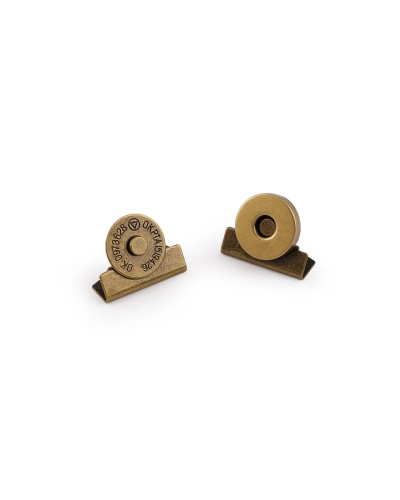 Mágneses kapocs Ø15 mm táska pénztárca kapocs - 10 db. | Mimib