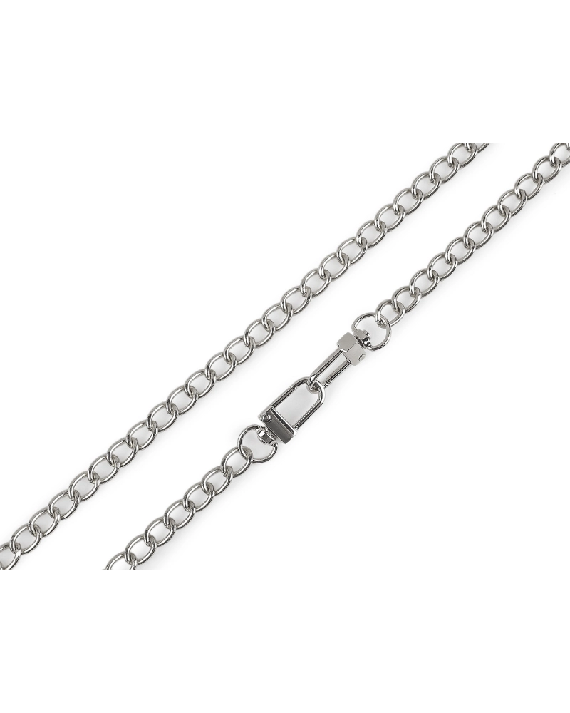 Lánc táskára karabinerrel hossza 125 cm, szélessége 8 mm - 1 db. | Mimib