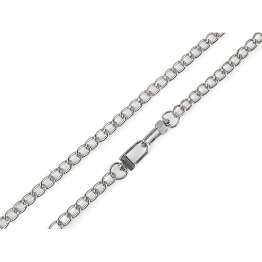 Lánc táskára karabinerrel hossza 125 cm, szélessége 8 mm - 1 db. | Mimib